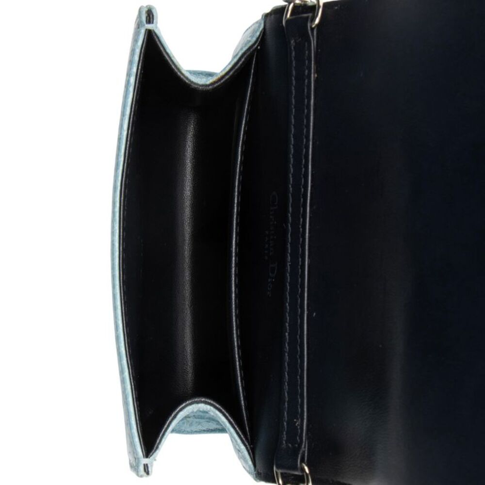 Dior Crackled Deerskin Diorama Baby Shoulder Bag - Picture 7 of 15